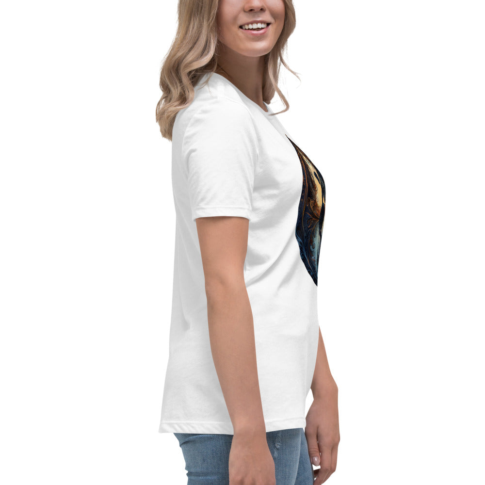 Misty Meadows Inspired Women's Relaxed T-Shirt v1 - Print on Front