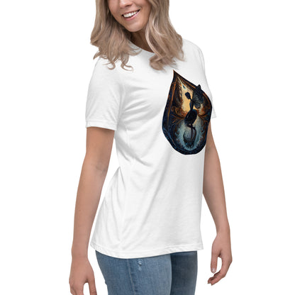 Misty Meadows Inspired Women's Relaxed T-Shirt v1 - Print on Front