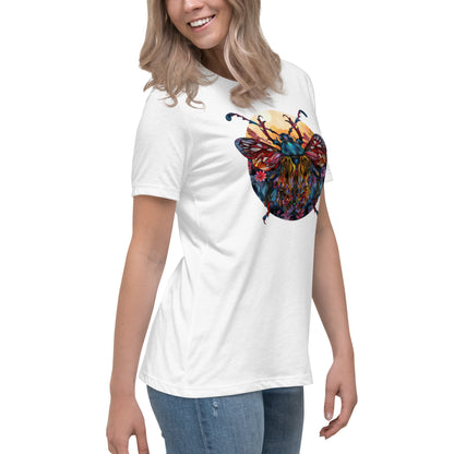 Misty Meadows Inspired Women's Relaxed T-Shirt v3 - Print on Front