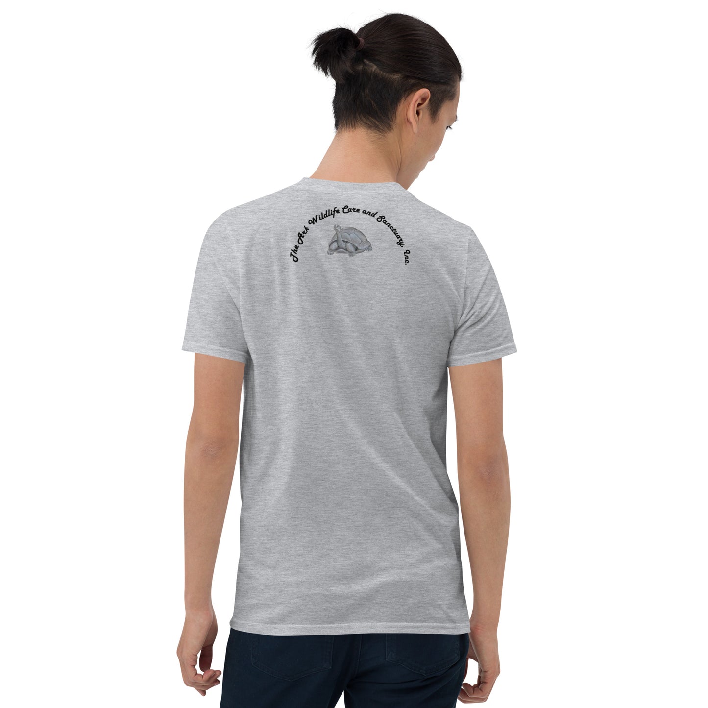 Ark Wildlife - Short-Sleeve Unisex T-Shirt - w Turtle & Logo on Back - The Foundation of Families