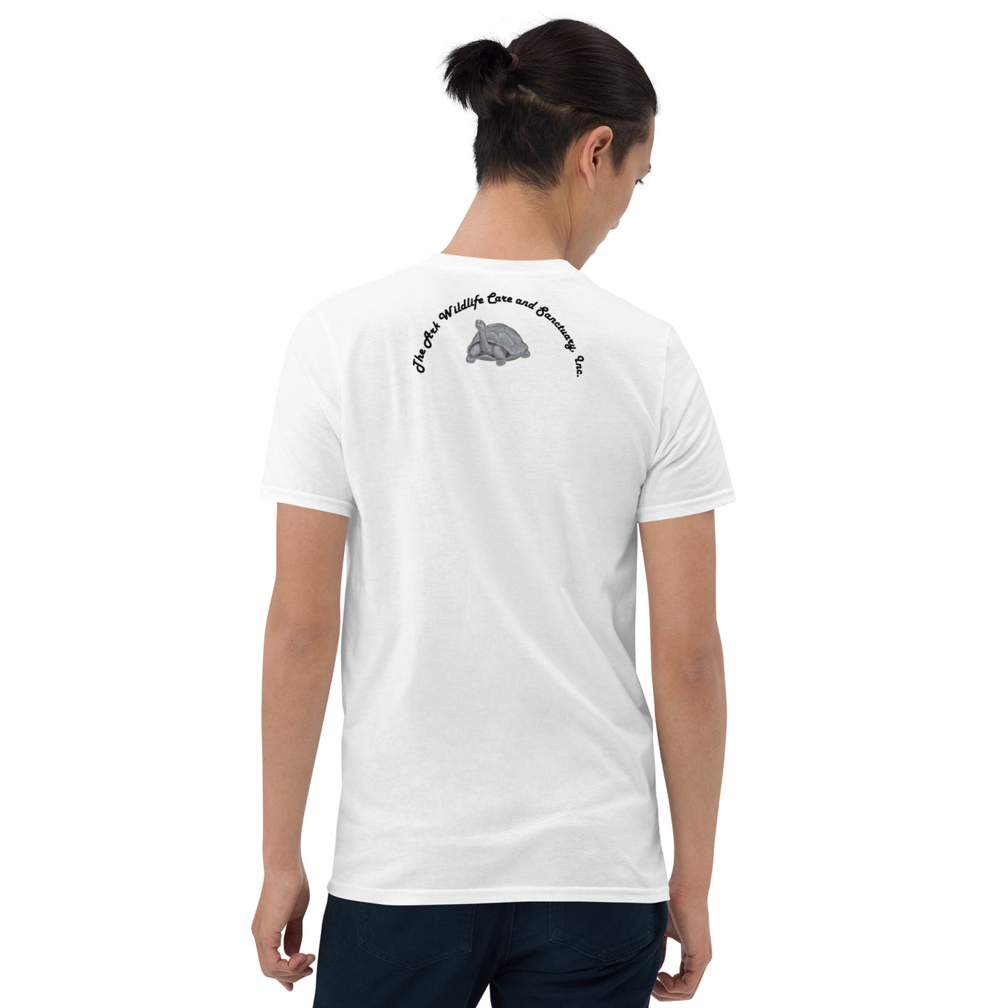 Ark Wildlife - Short-Sleeve Unisex T-Shirt - w Turtle & Logo on Back - The Foundation of Families
