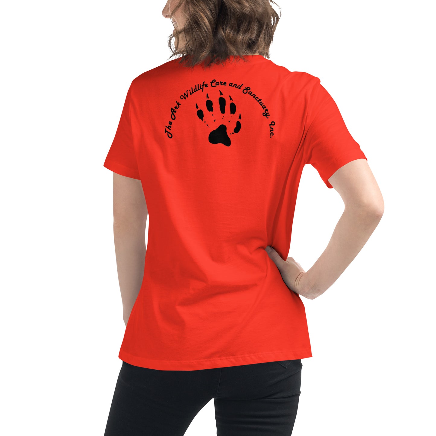 Ark Wildlife - Women's Relaxed T-Shirt (Double Sided) - The Foundation of Families